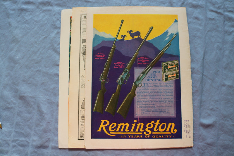 1929 DECEMBER HUNTING AND FISHING MAGAZINE - THE MUSKRAT - ST 5508W