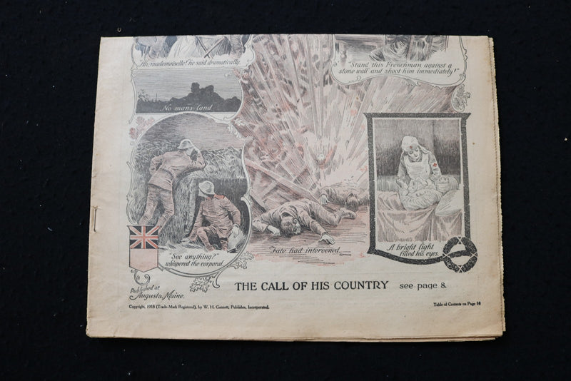 1918 MAY COMFORT NEWSPAPER - K 2949