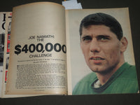 1965 AUGUST SPORT MAGAZINE - MICKEY MANTLE COVER - GREAT PHOTOS - SP 2817