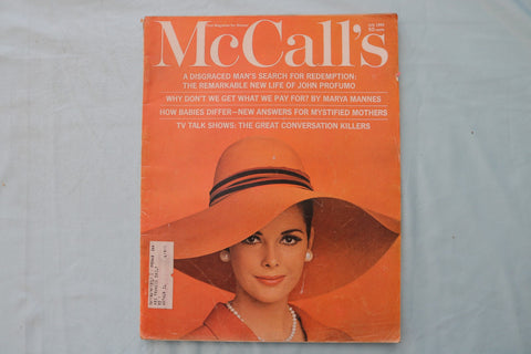 1965 JULY MCCALL'S MAGAZINE - BARBARA CLEMENT COVER - E 26538