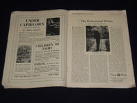 1937-1938 THE SATURDAY REVIEW MAGAZINE LOT OF 6 ISSUES - SINCLAIR LEWIS- O 2379A