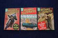 1940 MECHANIX ILLUSTRATED MAGAZINE - LOT OF 10 - O 3502