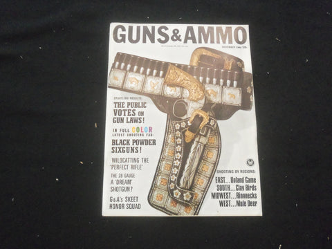 1966 NOVEMBER GUNS & AMMO MAGAZINE - - ST 732M