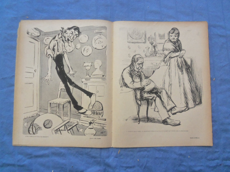 1902 DEC 20 LE SOURIRE MAGAZINE - ILLUSTRATED COMEDY - FRENCH TEXT - SP 4865G