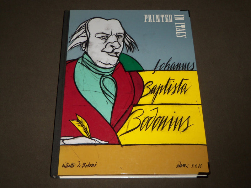 1989 PRINTED IN ITALY - JOHANNES BAPTISTA BODONIUS BOOK - D 228