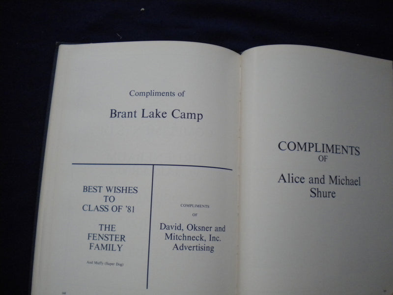 1981 THE BRUNER TRINITY SCHOOL YEARBOOK - NEW YORK, NY - YB 2983