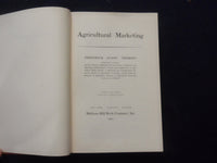 1951 AGRICULTURAL MARKETING HARDCOVER BOOK BY FREDERICK THOMSEN - KD 8244