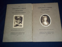 1935 THE CORTLANDT F. BISHOP COLLECTION CATALOG LOT OF 2 #4205 & #4206 - KD 555
