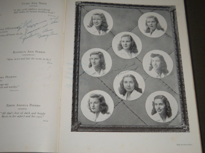 1948 THE DOMINICA ST. DOMINIC ACADEMY YEARBOOK - JERSEY CITY NEW JERSEY- YB 1228