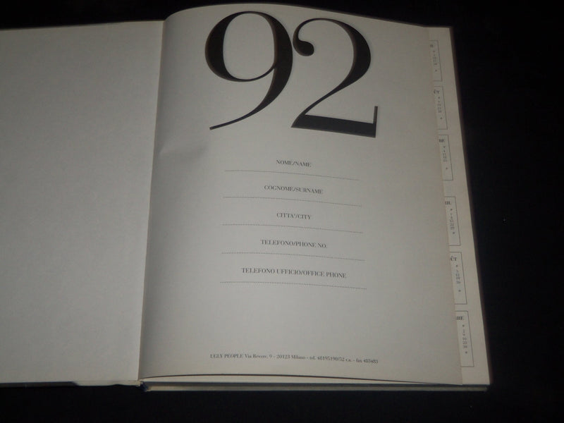 UGLY PEOPLE 92 HARDCOVER BOOK - PUBLISHED IN ITALY - NICE PHOTOS - D 43