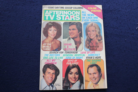 1976 JUNE AFTERNOON TV STARS MAGAZINE - MARIE MASTERS-BEAU KAYZER COVER - E 9155