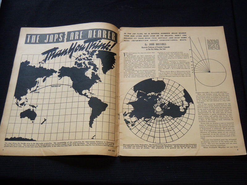 1943 MARCH AIR LIFE MAGAZINE VOLUME 1 NO. 1 - PRECISION BOMBING - SP 3253X
