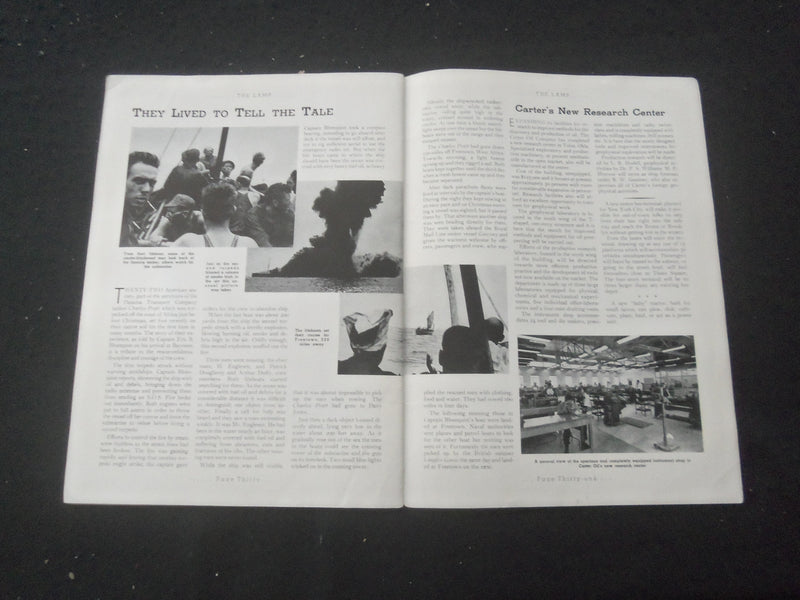 1941 APRIL THE LAMP MAGAZINE - ILLUSTRATED COVER, PHOTOS & ARTICLES - SP 961K