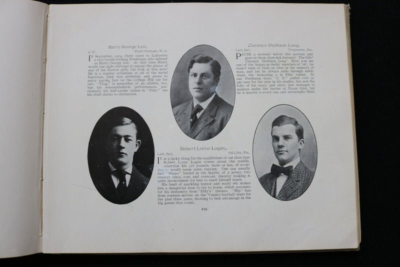 1908 THE MELANGE LAFAYETTE COLLEGE YEARBOOK - EASTON, PENNSYLVANIA - YB 3498
