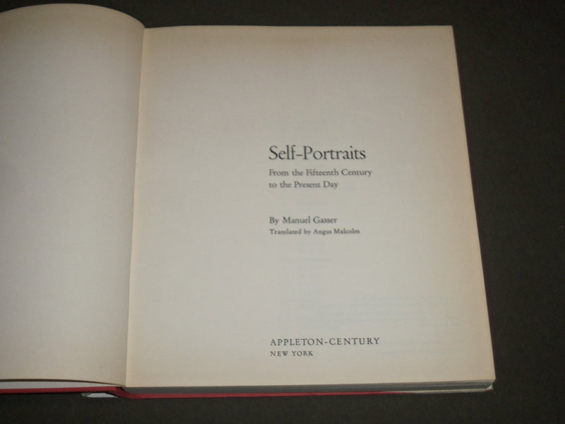 1963 SELF-PORTRAITS FROM 15TH CENTURY TO PRESENT DAY BY MANUEL GASSER - I 1289