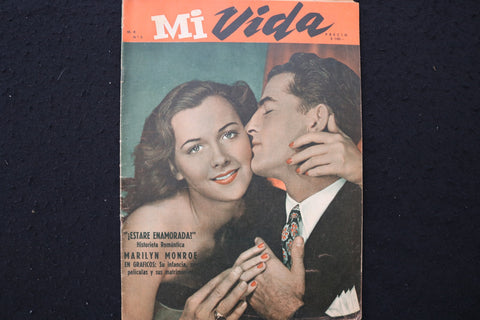 1958 MAY 15 MI VIDA MAGAZINE - MARILYN MONROE PHOTOS INSIDE - E 25084