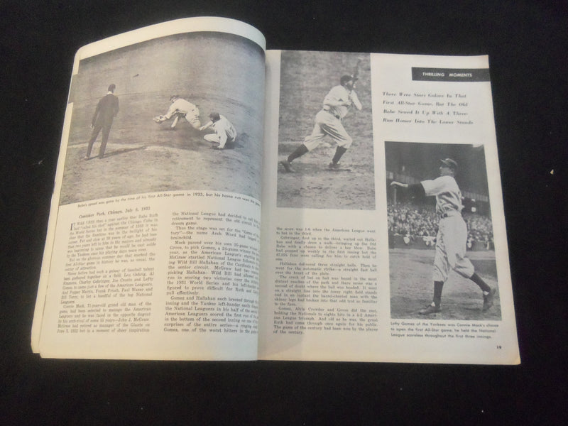 1960 SEPTEMBER GREAT MOMENTS IN SPORTS MAGAZINE - DIMAGGION - GEHRIG - J 7720