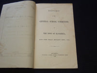 1869 HAVERHILL GENERAL SCHOOL COMMITTEE REPORT - MASSACHUSETTS - J 7259