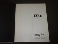 1994 ANTHONY CARO THE ZONES SERIES - BRONZES SOFTCOVER CATALOG - KD 5051