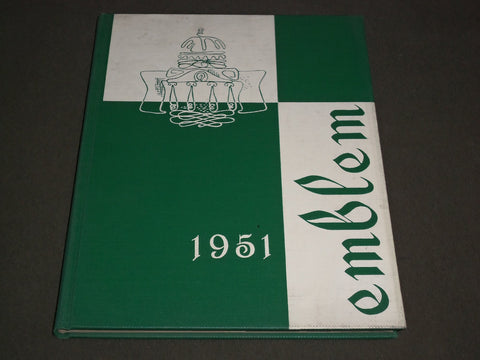 1951 THE EMBLEM CHICAGO TEACHERS COLLEGE YEARBOOK - ILLINOIS - PHOTOS - YB 1135