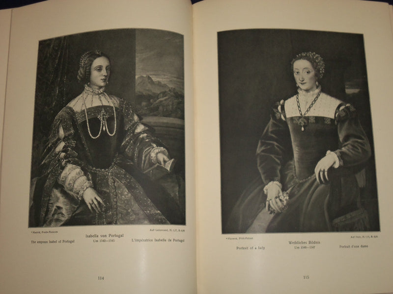 1911 TIZAN DES MEISTERS GEMALDE BY OSKAR FISCHEL GERMAN VOLUME PRINTS - KD 1170