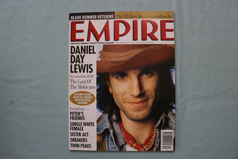 1992 DECEMBER EMPIRE MAGAZINE - DANIEL DAY LEWIS COVER - E 19565