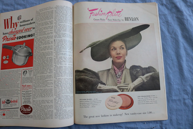 1948 SEPTEMBER MCCALL'S MAGAZINE - LIVES OF THEIR OWN BY M. BANNING - SP 4786D
