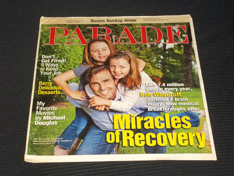 2011 JULY 12 BOSTON SUNDAY GLOBE PARADE MAGAZINE - BOB WOODRUFF - E 4887