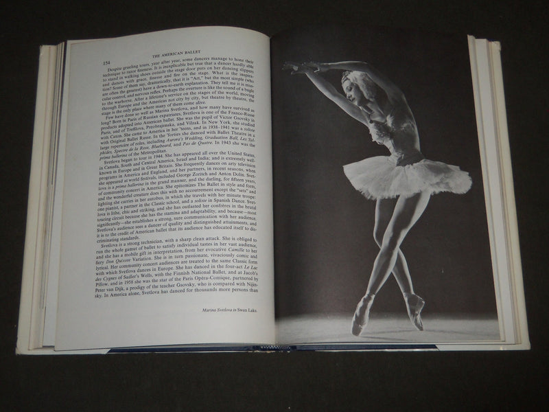 1959 THE AMERICAN BALLET BOOK BY OLGA MAYNARD - NICE PHOTOS - KD 3775