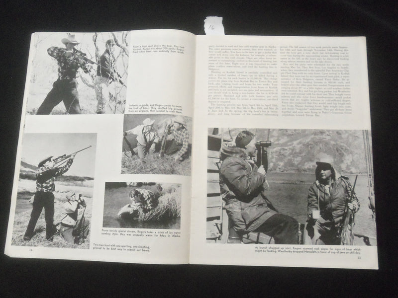 1958 AUGUST GUNS MAGAZINE - ROY ROGERS - J 7805