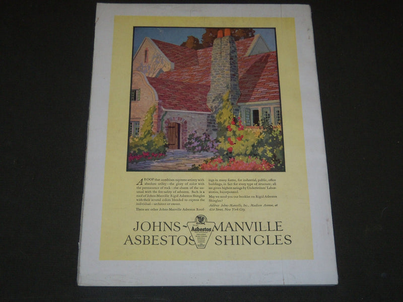 1923 FEBRUARY THE HOUSE & GARDEN MAGAZINE - GREAT PHOTOS & ADS - ST 475