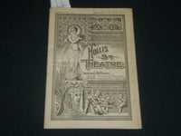 1901 THE MERCHANT OF VENICE - HOLLIS ST. THEATRE PROGRAM - J 5676