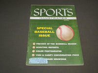 1956 APRIL 9 SPORTS ILLUSTRATED MAGAZINE - SPECIAL BASEBALL ISSUE - SP 8782