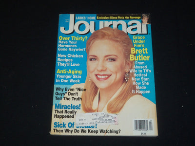 1994 APRIL LADIES' HOME JOURNAL MAGAZINE - BRETT BUTLER COVER - SP 3754