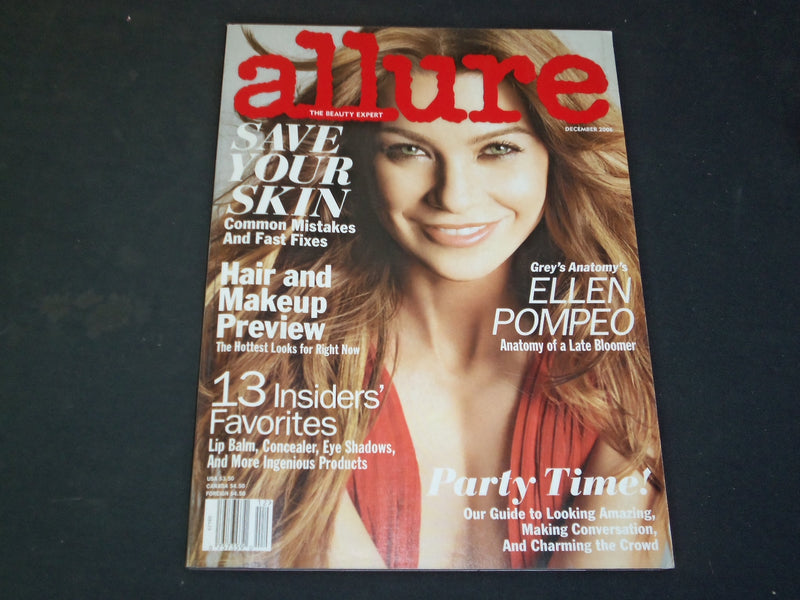 2006 DECEMBER ALLURE MAGAZINE - ELLEN POMPEO - SP 5134