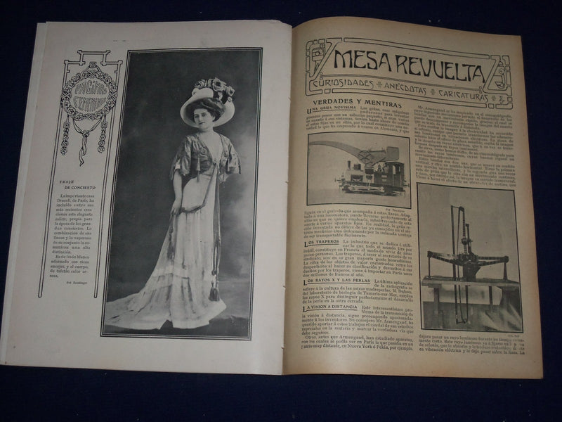 1908 MAY 23 BLANCO Y NEGRO SPANISH MAGAZINE - NICE ILLUSTRATIONS - J 289