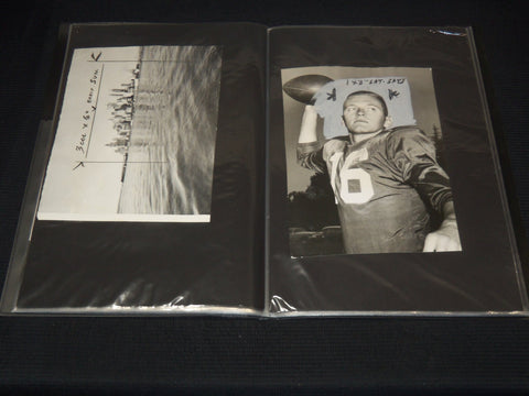 ALBUM OF PRESS PHOTOS - 24 DOUBLE SIDED PAGES - 48 PHOTOS - #176