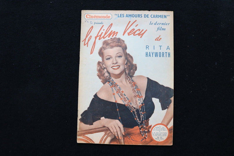 1948 CINEMONDE MAGAZINE - RITA HAYWORTH COVER - E 26068