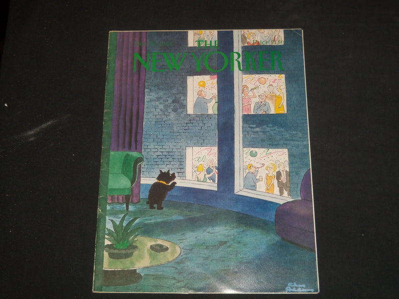 1985 DECEMBER 30 THE NEW YORKER MAGAZINE - ILLUSTRATED COVER - NY 1319