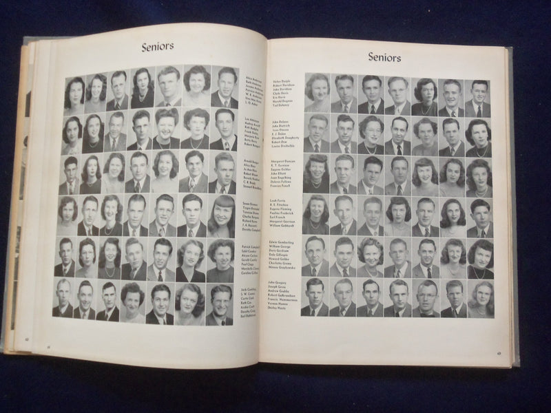 1947 SENTINAL UNIVERSITY OF MONTANA YEARBOOK - MISSOULA, MONTANA - YB 3108