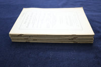 1929 THE AMERICAN MATHEMATICAL MONTHLY MAGAZINE - LOT OF 8 - O 3482