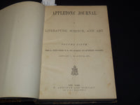 1871 JAN-JUNE APPLETON'S JOURNAL BOUND VOLUME NO. 5 - ILLUSTRATIONS - KD 7462E