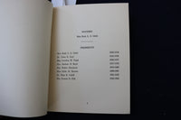 1924 BOSTON UNIVERSITY WOMEN GRADUATES' CLUB SOFTCOVER BOOKLET - K 947