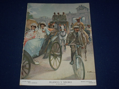 1908 SEPTEMBER 12 BLANCO Y NEGRO SPANISH MAGAZINE - NICE ILLUSTRATIONS - J 283