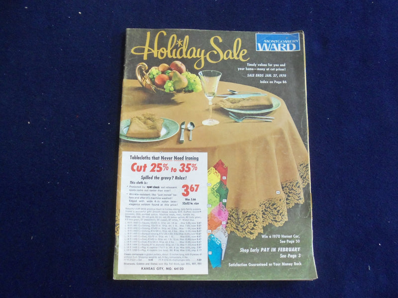 1970 WINTER MONTGOMERY WARD CATALOG - KANSAS CITY, MISSOURI - J 8463