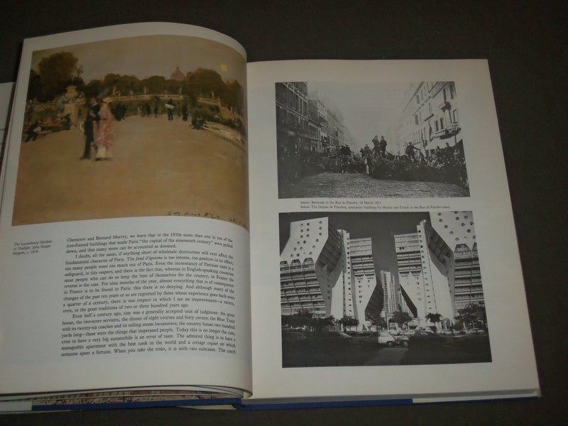 1983 PARIS BY JOHN RUSSELL HARDCOVER BOOK - GREAT PHOTOS - I 1316