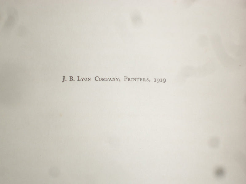 1919 A MEMORIAL TO THEODORE ROOSEVELT - STATE OF NY- HARDCOVER BOOK BY - KD 9098
