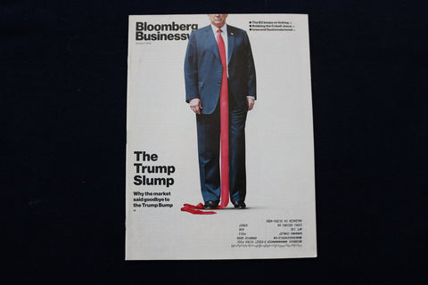 2019 JAN 7 BLOOMBERG BUSINESSWEEK MAGAZINE - THE TRUMP SLUMP COVER - E 11765