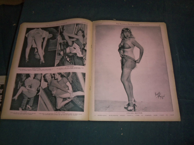 1941 NOVEMBER THE NATIONAL POLICE GAZETTE MAGAZINE - ANNE MACE - B 5889