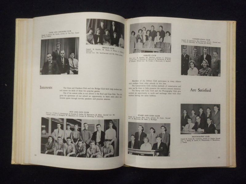 1962 LANCE ARTHUR L. JOHNSON REGIONAL HIGH SCHOOL YEARBOOK - CLARK, NJ - YB 3333